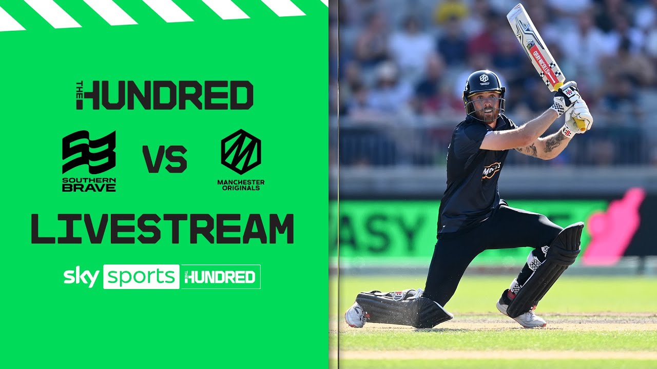FULL MATCH! | Southern Brave vs Manchester Originals | The Hundred | Mens