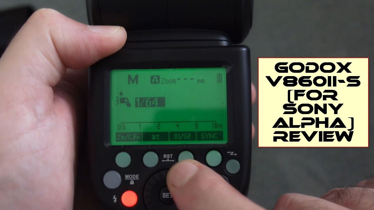 Godox V860II S Flash/Speedlight Review
