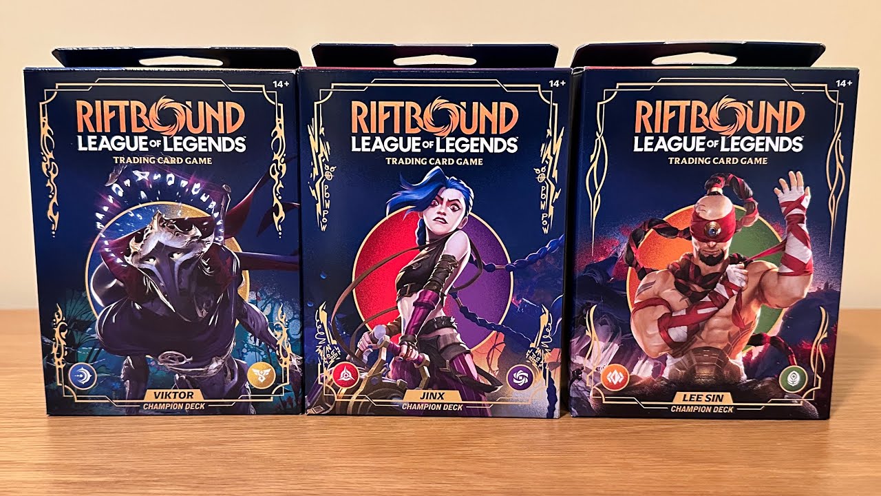 Стартовые колоды League of Legends Riftbound! ЭПИЧЕСКИЕ карты!
