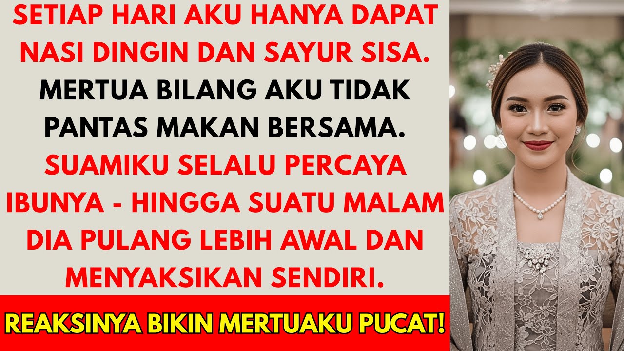 Mertua memaksaku makan sisa makanan mereka selama setahun - sampai suamiku melihat sendiri dan...