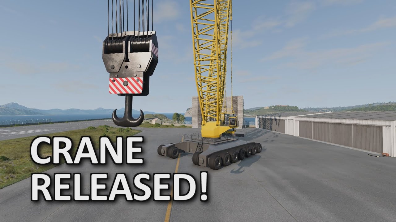 VM1200 Heavylift Crane - released | BeamNG.drive
