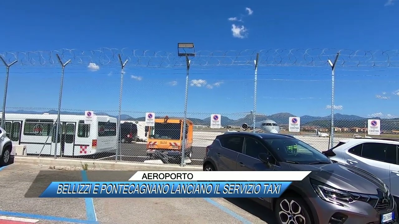 ✅ AEROPORTO, BELLIZZI E PONTECAGNANO LANCIANO IL SERVIZIO TAXI |SUD TV 114|