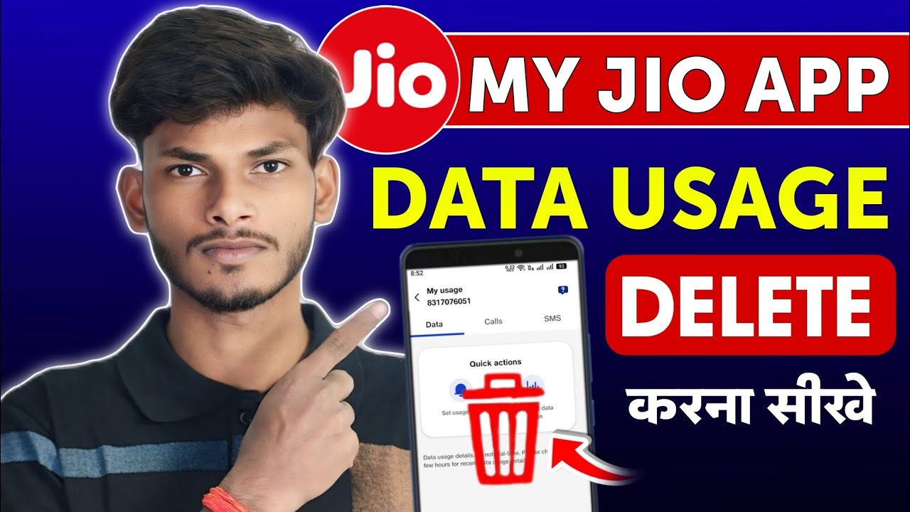 MyJio App Se Data Usage & Call History Kaise Delete Kare? 😮 | Real Truth | My Jio App Data Usage 