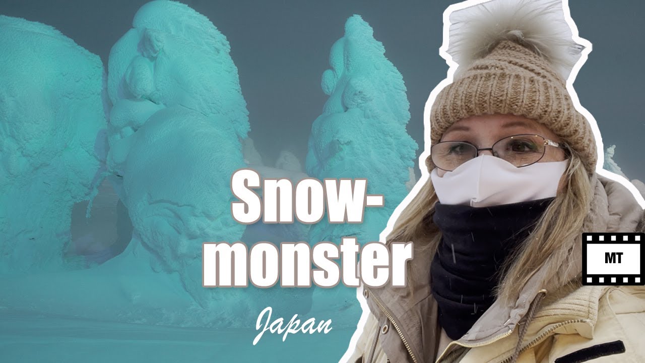 Trees turning to snow monsters Japan