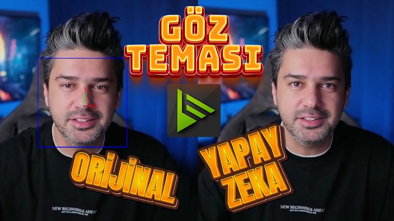 ÇIĞIR AÇACAK GÖZ TEMASI ÖZELLİĞİ! Nvidia Broadcast