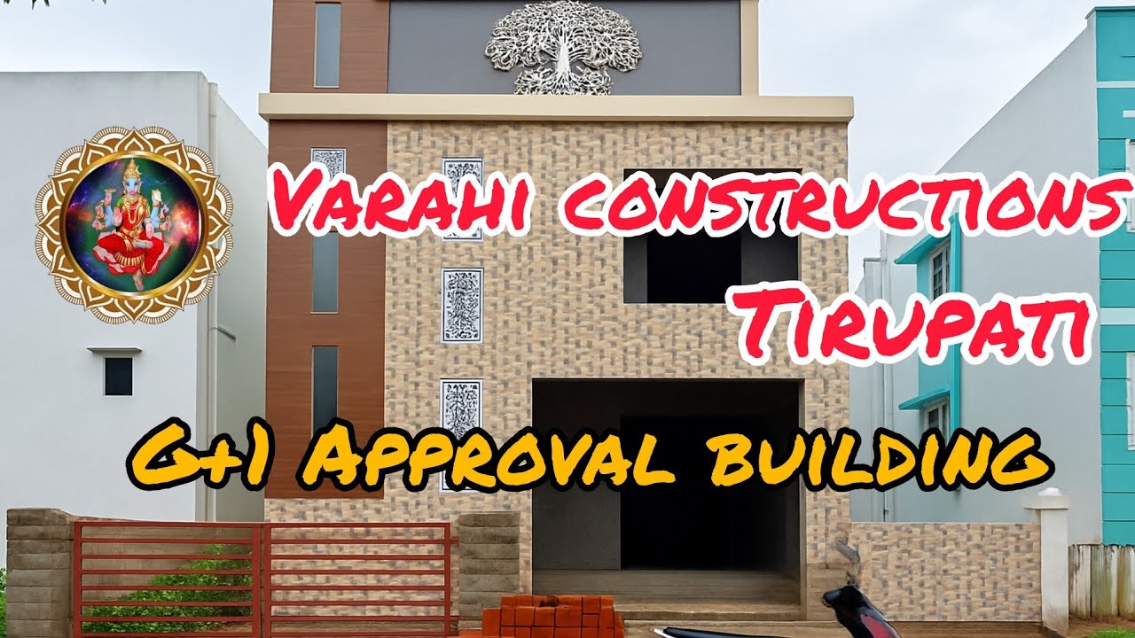 G+1 Approval building in Tirupati 🤩 Near Jawa showroom Renigunta road 