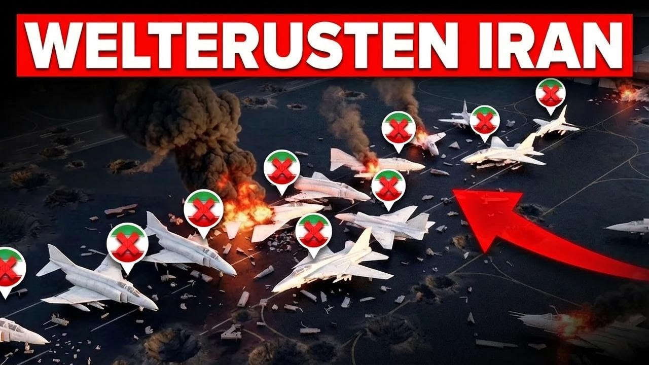 Wat de VS nu heeft gedaan is niet te bevatten… Iraanse luchtmacht compleet weggevaagd