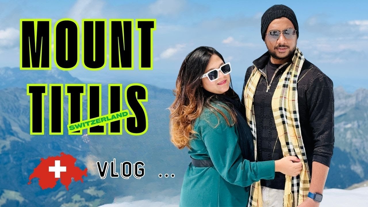 Mount Titlis l Europe vlog l Ropeway ride Switzerland