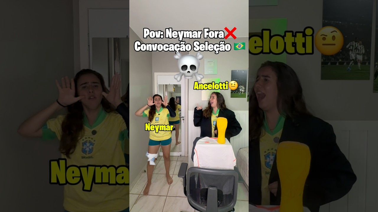 NEYMAR FORA E CONVOCA&Ccedil;&Atilde;O DA SELE&Ccedil;&Atilde;O BRASILEIRA 😳☠️🇧🇷