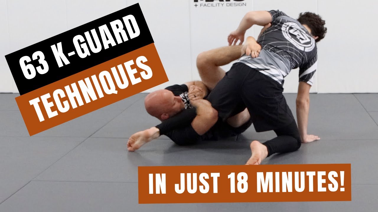 63 K-Guard Techniques In Just 18 Minutes by Jason Scully (BJJ / Grappling)