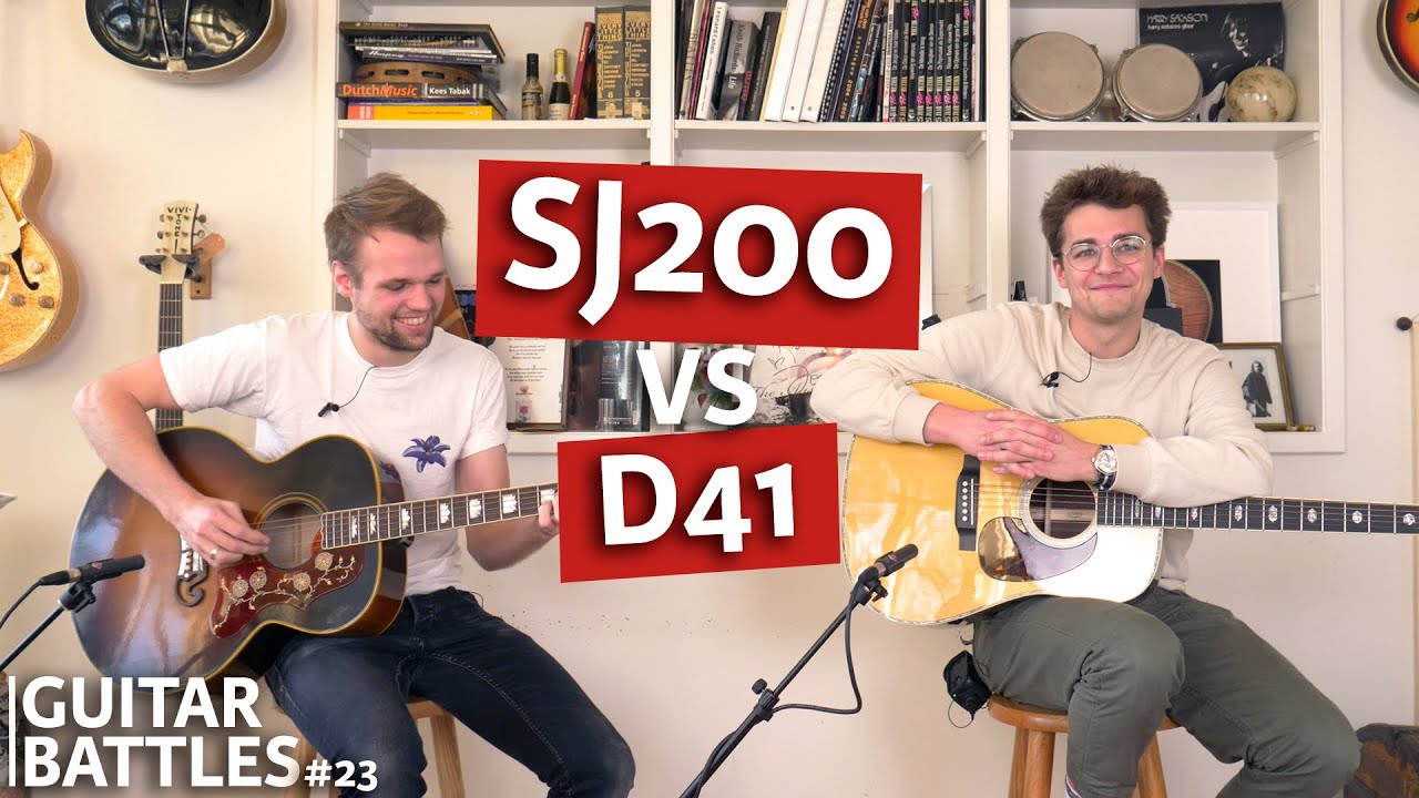 Gibson SJ200 против Martin D41! | Гитарные битвы №23 | @ TFOA