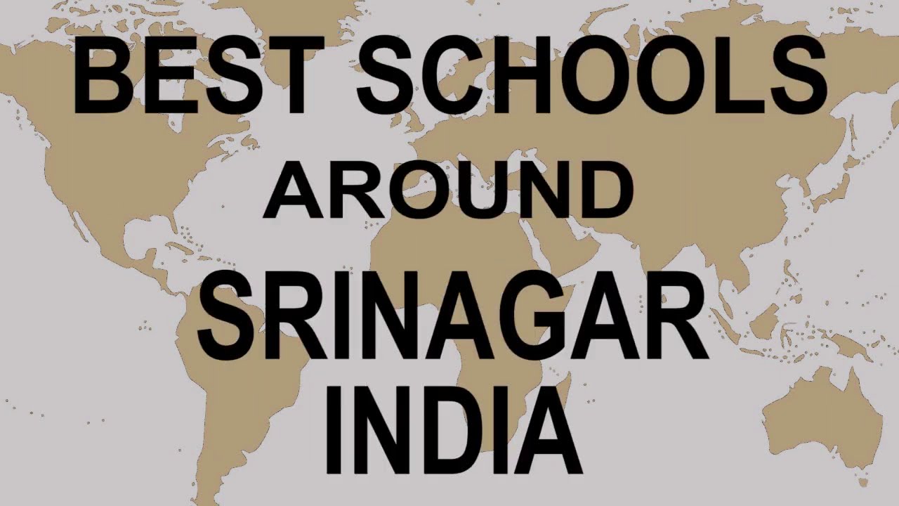 Schools around Srinagar, India