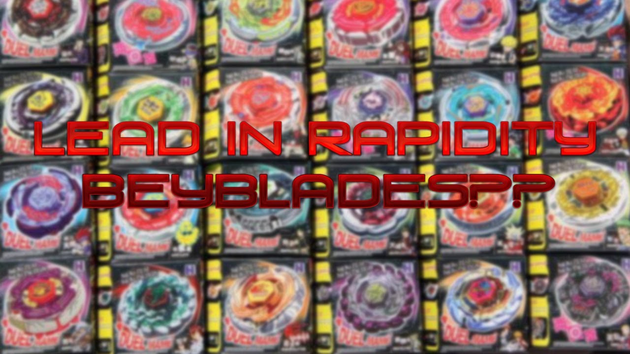 Do Rapidity Metal Fight Beyblades contain Lead?? (Guess What!)