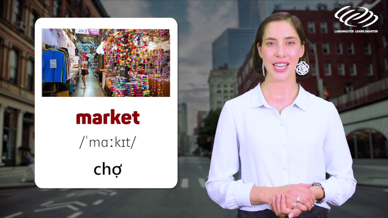 Từ vựng tiếng Anh cơ bản - Chủ đề các ĐỊA ĐIỂM TRONG THÀNH PHỐ [Tiếng Anh giao tiếp Langmaster]