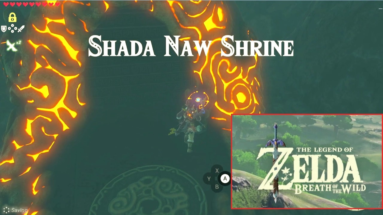 SHADA NAW SHRINE THE LEGEND OF ZELDA BREATH OF THE WILD