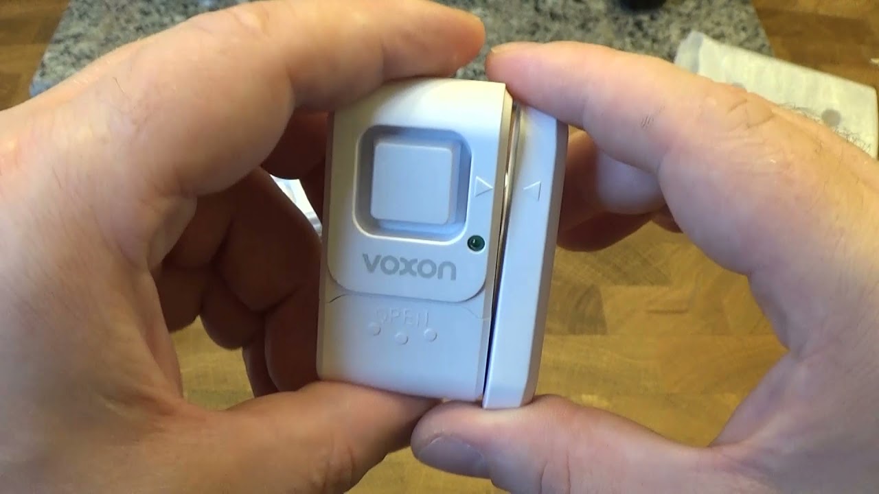 VOXON Magnetic Door and Window Alarm Sensor 2 Pack From Amazon