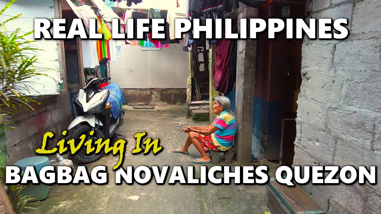 WALK AT THE NEVER SEEN SIDE OF BAGBAG NOVALICHES QUEZON [4K]