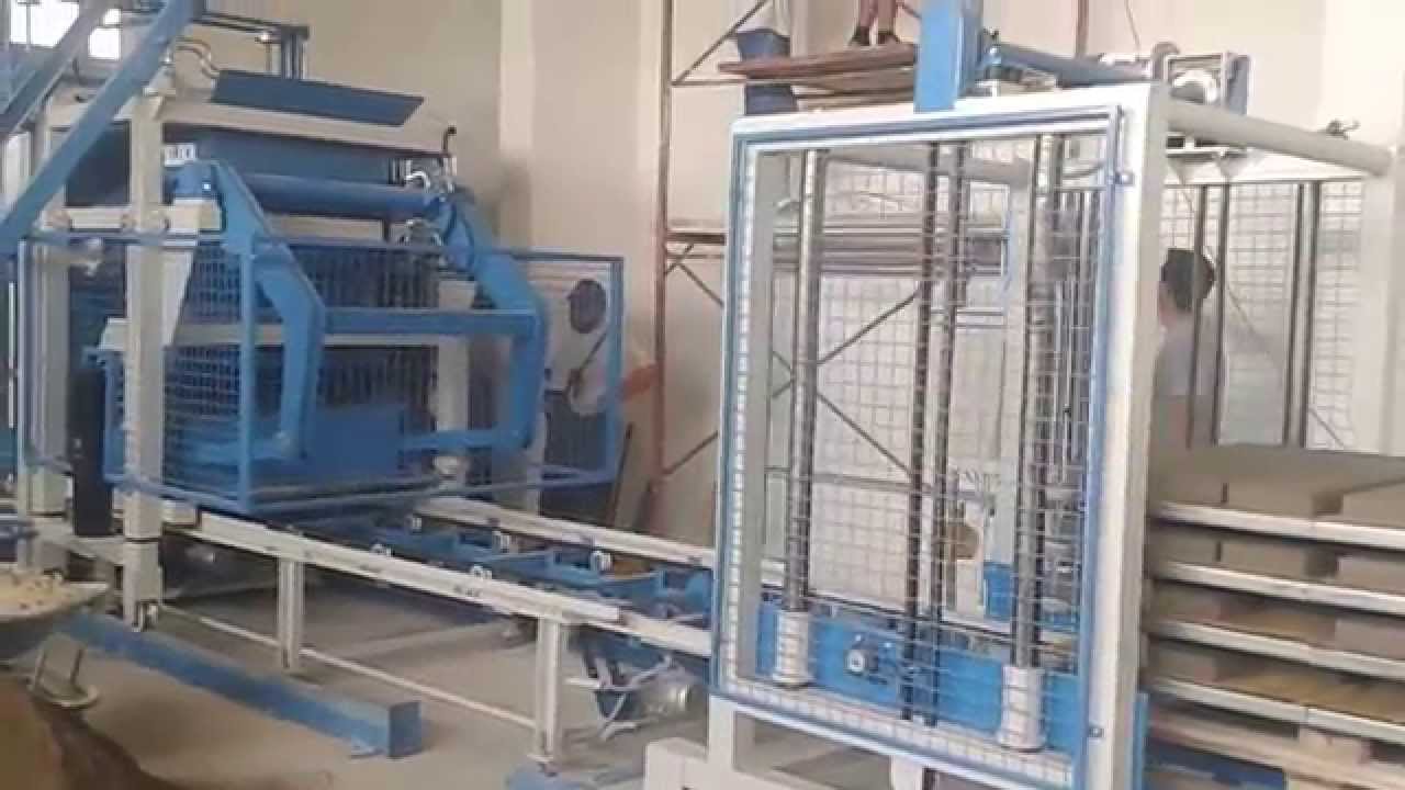 Block, paver, curb making machine METALIKA VPS 3000LX with pallet stacker SLP 16