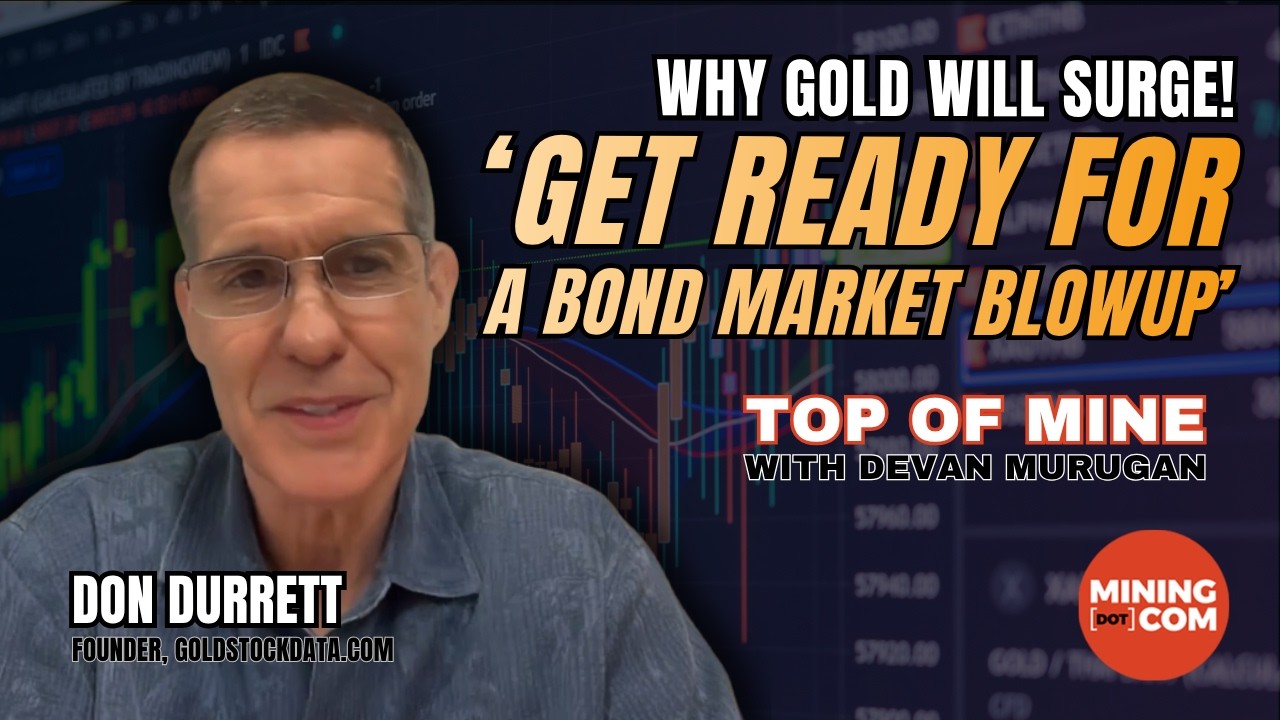 Дон Дурретт: Коррекция на рынке золота сигнализирует о гораздо более значительном движении впереди.