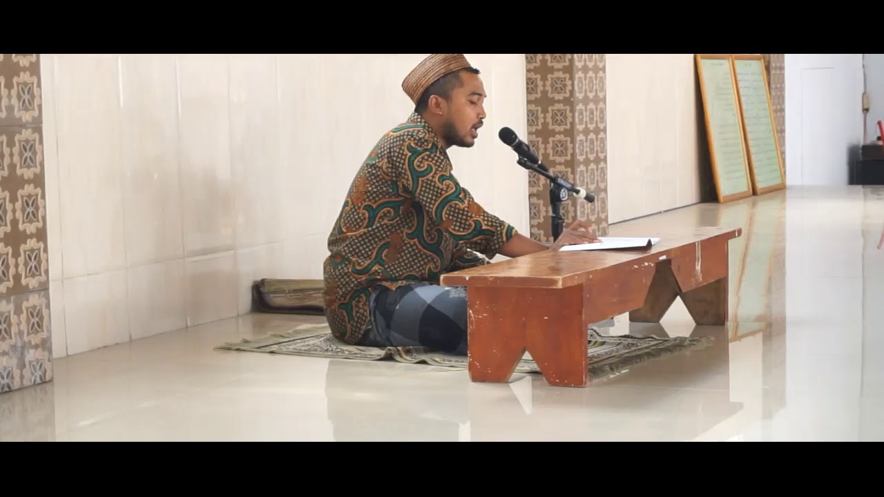ngaji kitab amsilati santri Ponpes TPI Alhidayah