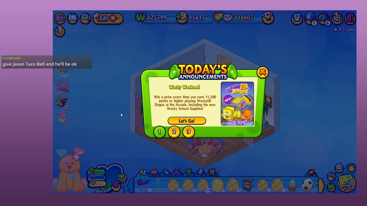 Leahbee Streams Webkinz Classic · 11/16/25 · kinz time!