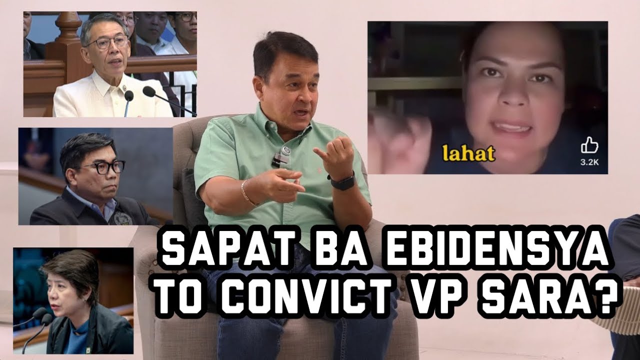 What's next for VP Sara impeachment trial? Sapat ba ang ebidensya to convict? with Cong Ace Barbers