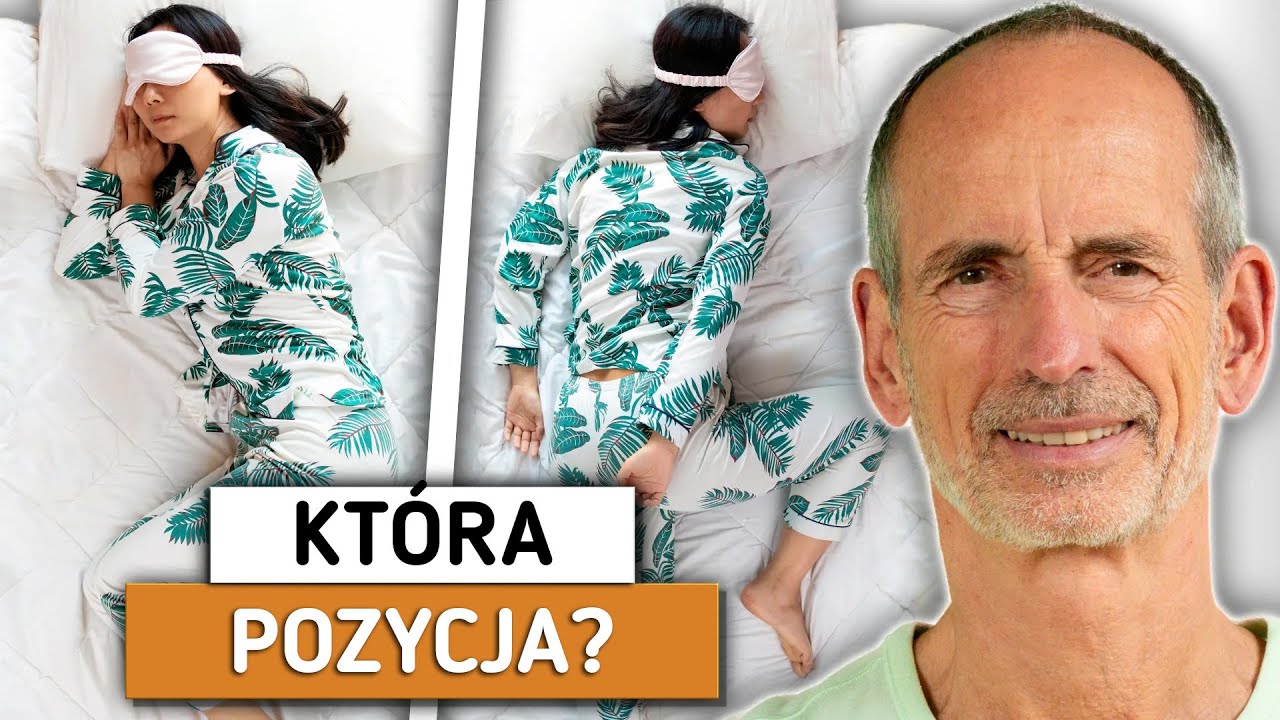 TA pozycja do spania powoduje ból i napięcia (jak lepiej nie spać)