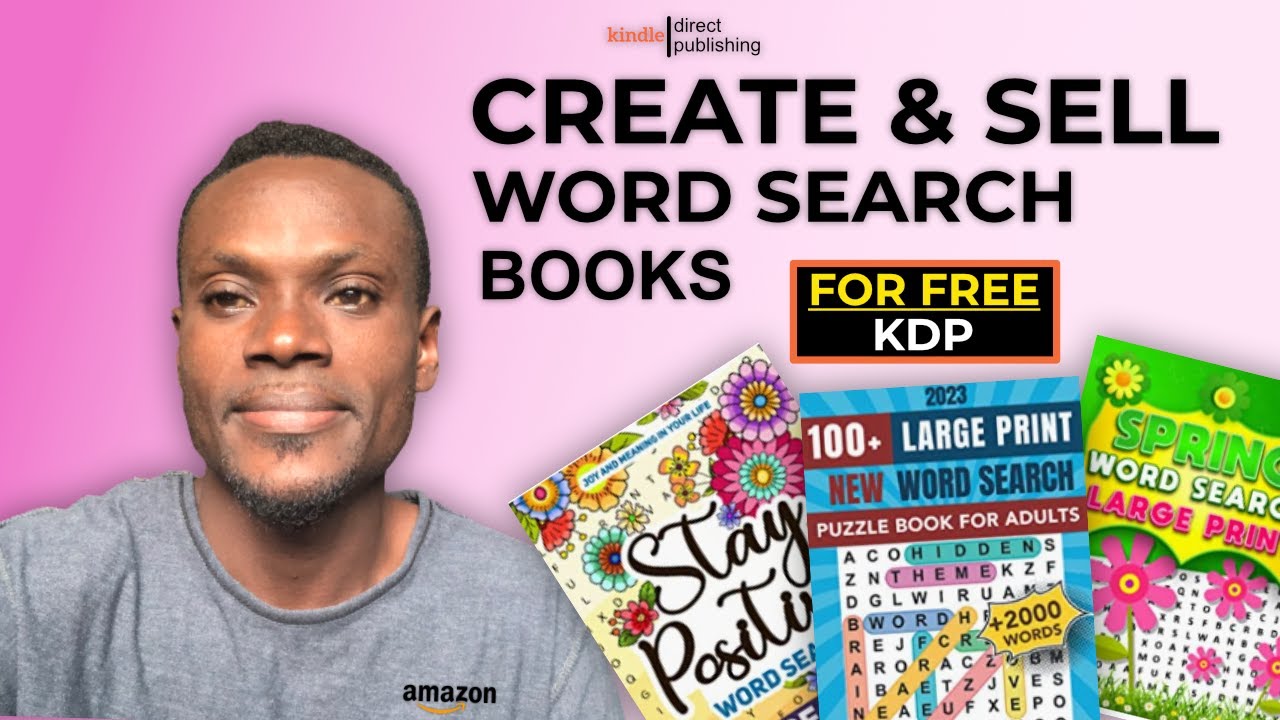 Create A Word Search Puzzle Book - Free Word Search Puzzle Maker (ChatGPT & Canva For Amazon KDP)