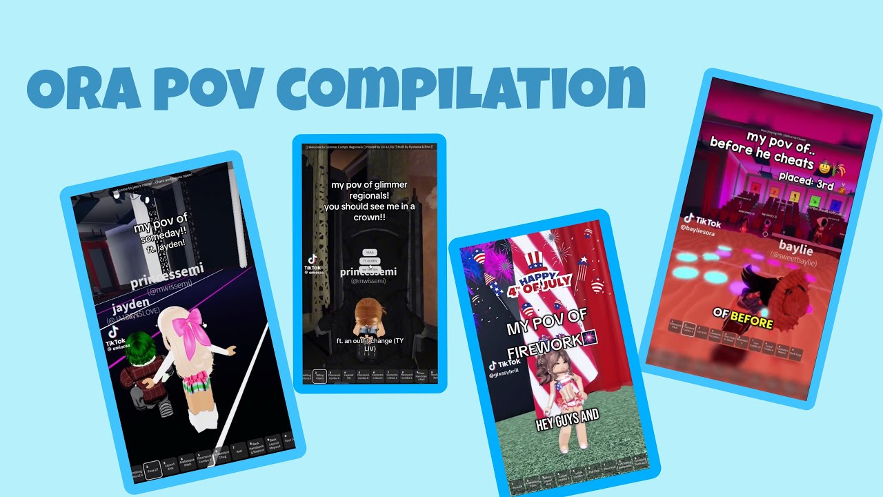 Ora Aldc POV COMPILATION 😱💗🦄 NOT MY TIKTOKS