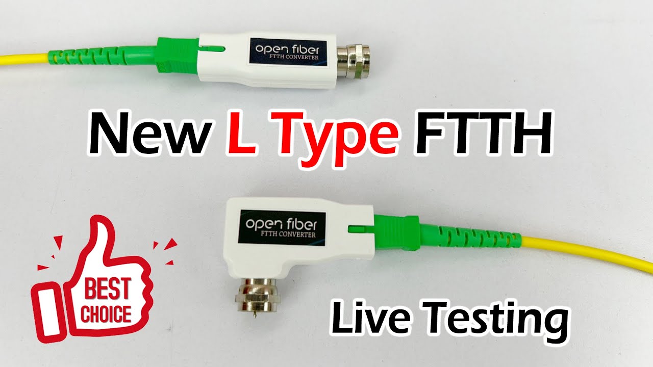 New L Type 👍🏻 FTTH | U30 - 39.9 MER 🔥 at -3 dBm Optical Power - Live Testing Video