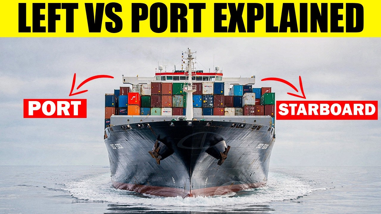 Why Do Ships Say PORT And STARBOARD And Not Left And Right?