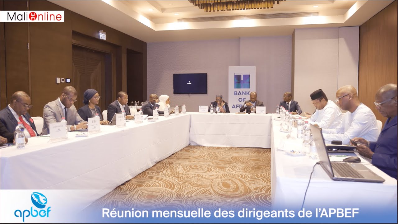 RÉUNION MENSUELLE DES DG DE BANQUE DU MALI