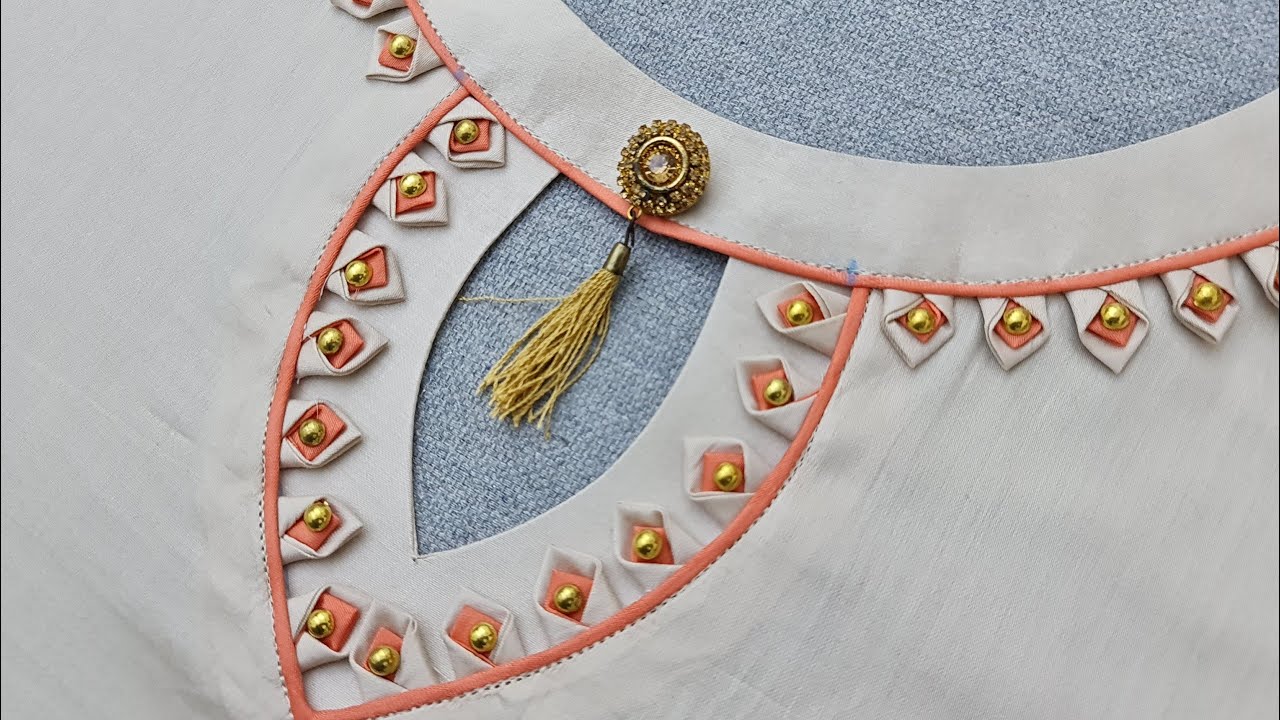 Very Beautiful and Latest Kurti Neck Design for Kurti/Suit Cutting and Stitching