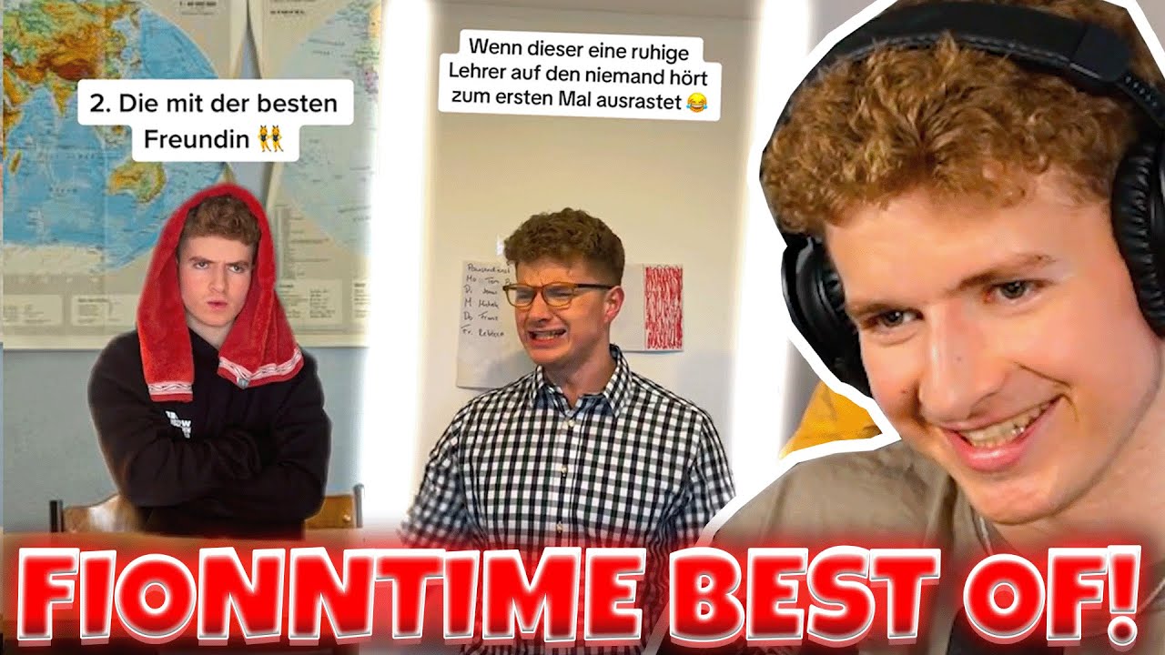 MOMENTE in der SCHULE die JEDER kennt! 😂 BEST OF FIONNTIME! #2🤯🔥| Fionntime Reaktion