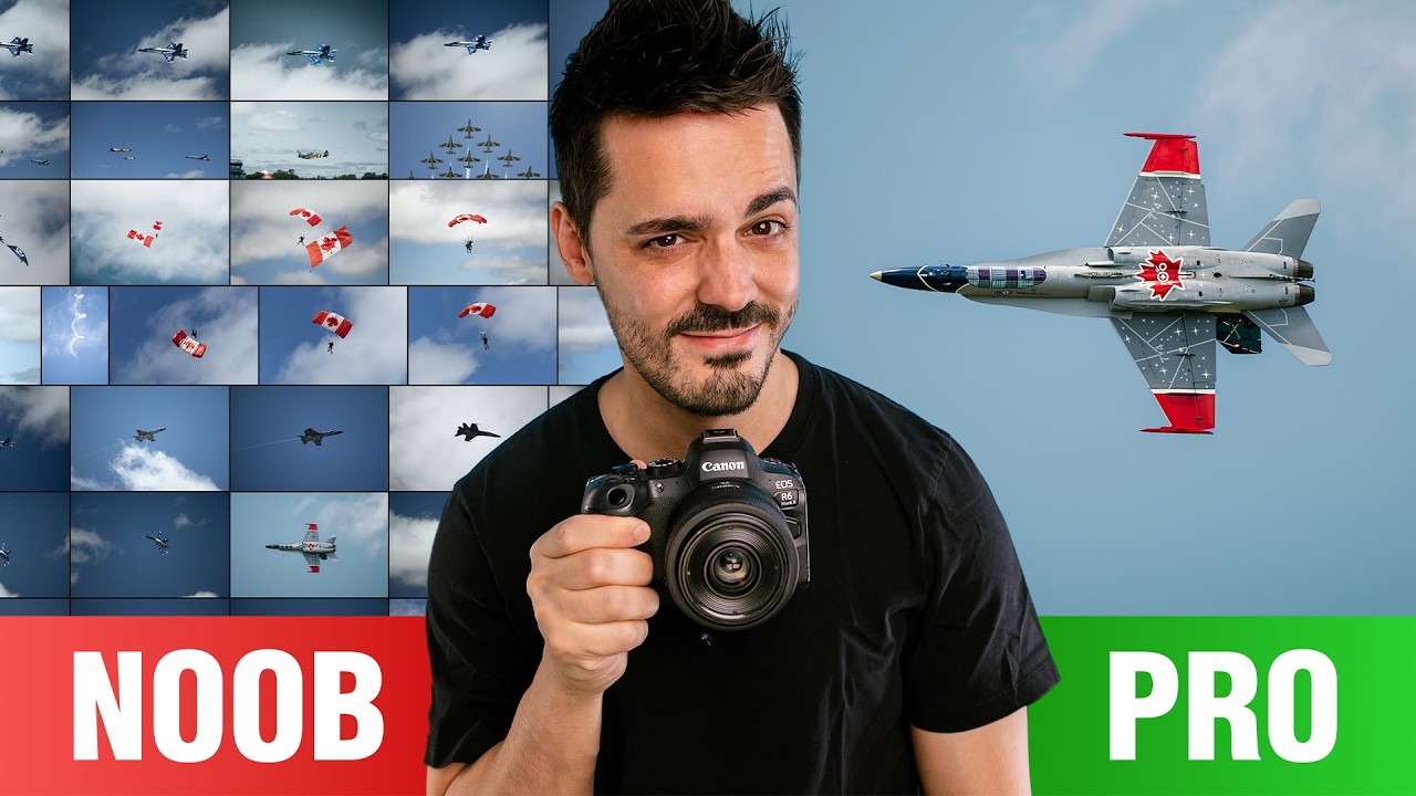 Я попробовал заняться авиационной фотографией, и вот чему я научился 📷