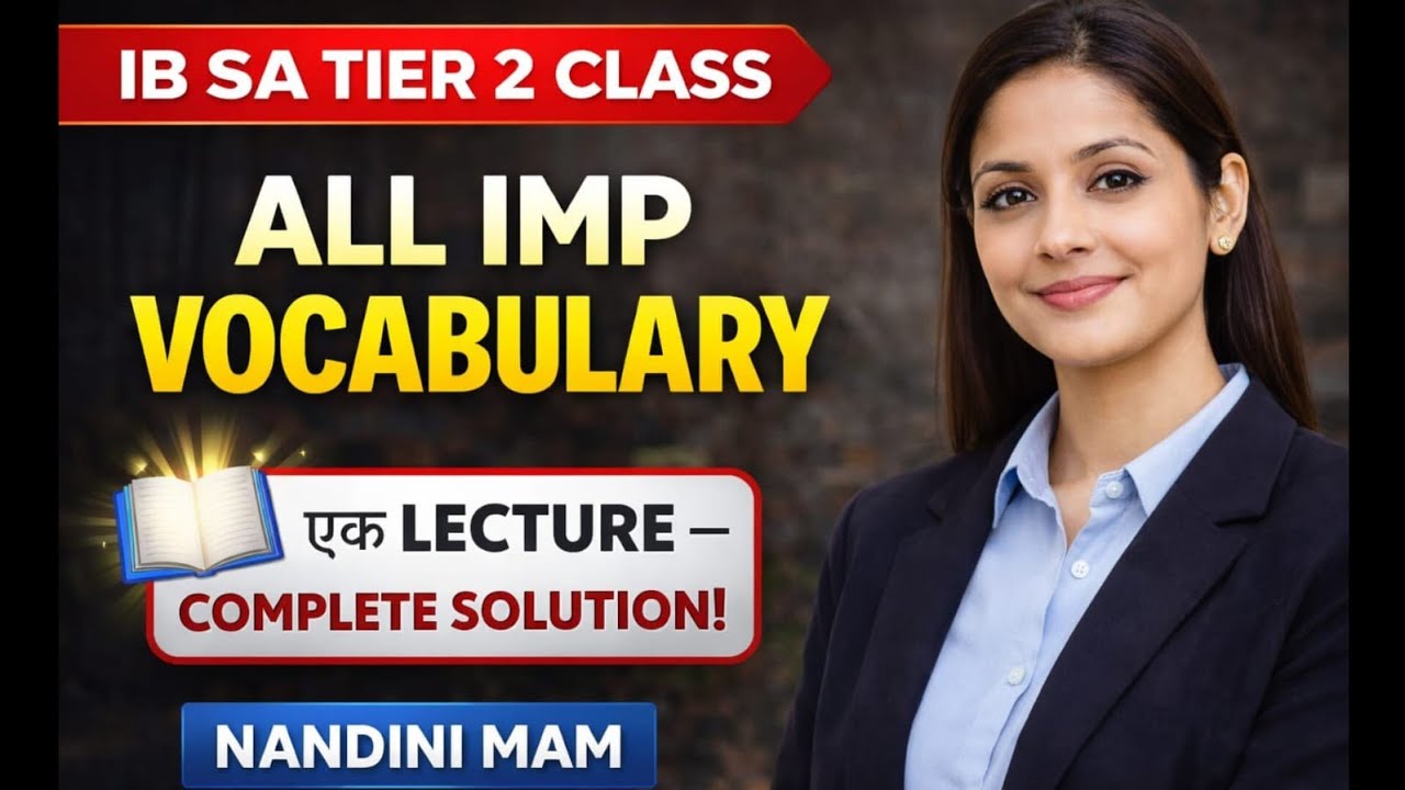 IB SA TIER 2 LECTURE OF ALL IMPORTANT VOCABULARY! FREQUENTLY USED WORDS IN PASSAGES ! LEARN #ib 