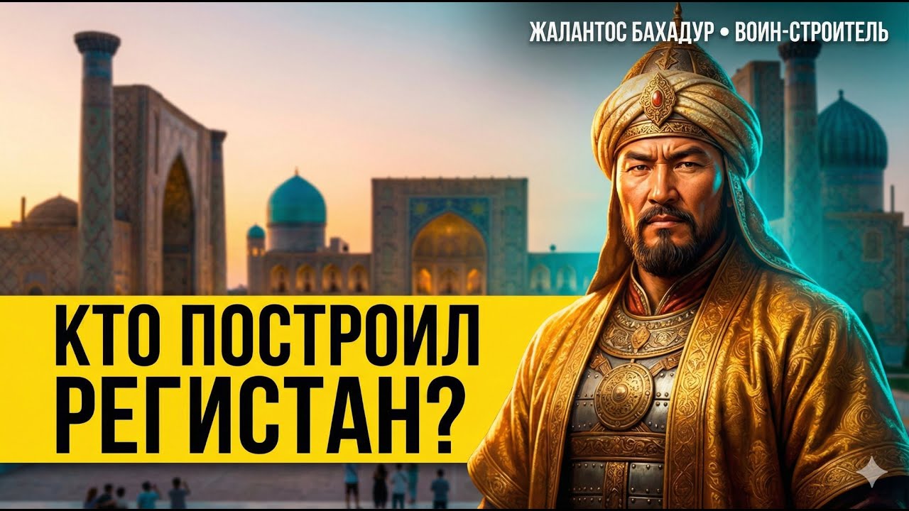 КТО ПОСТРОИЛ РЕГИСТАН? Тайна тюркского ВОИНА, создавшего жемчужину Самарканда