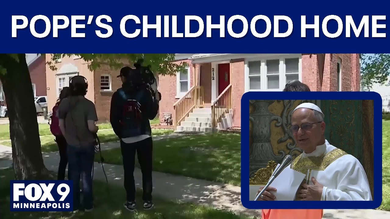 Inside Pope Leo's childhood home in Chicago