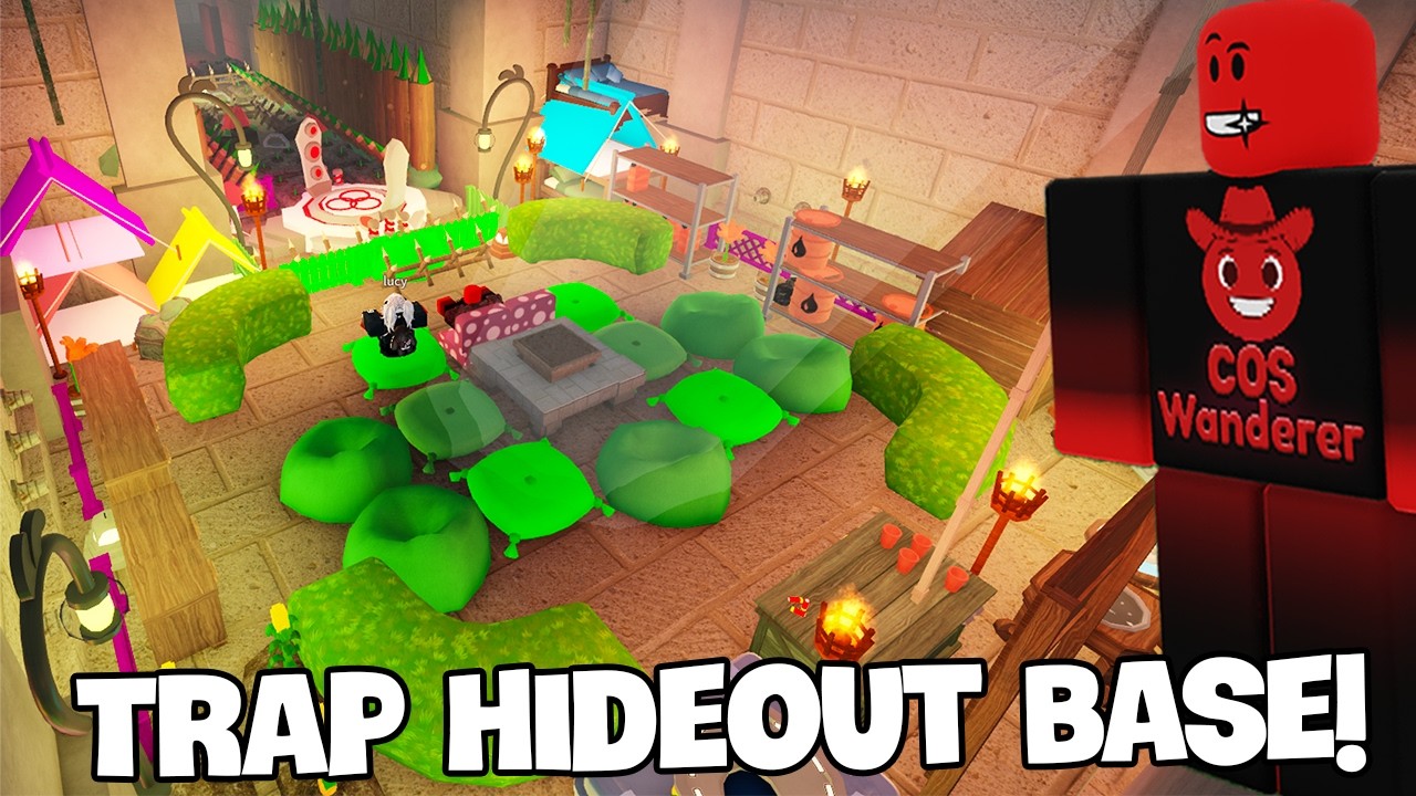 I Built the Best Trap Hideout Base in 99 Nights in the Forest