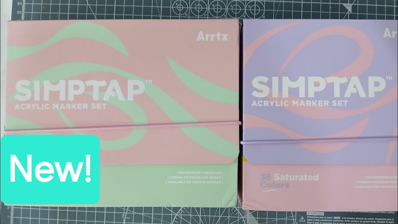 Brand new ARRTX SIMPTAP paint pens! 5% off in description box. Easy activation demonstrated!