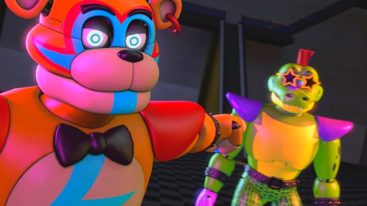 FNaF SECURITY BREACH Try Not To Laugh Challenge