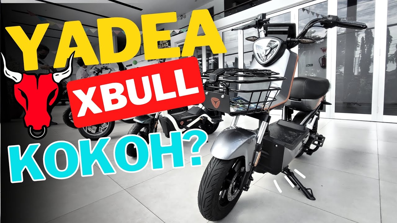 YADEA XBULL ❗SEPEDA LISTRIK MEVVAH DAN NYAMAN 🔥