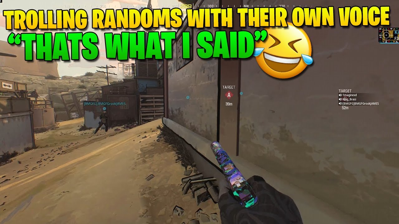 Trolling Randoms With Their Own Voice For 23 Minutes Straight! (Bro Was Talking To Himself)