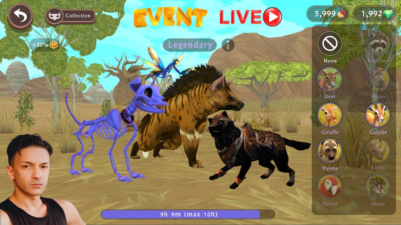 WildCraft - Transformation +20% XP | The Wolf - EVENT and PVP