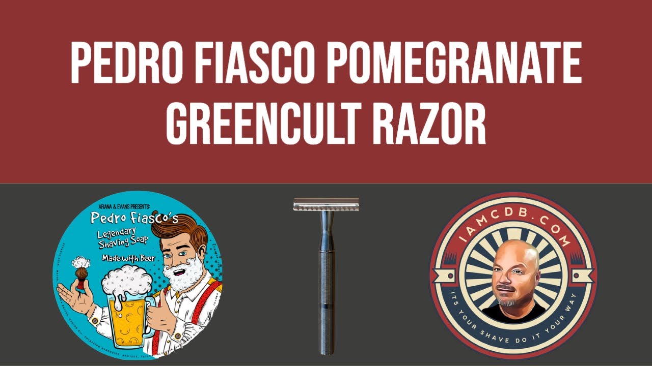 Greencult Razor | Pedro Fiasco Pomegranate & Wood | A&E Synth | WTF The Quiet Man
