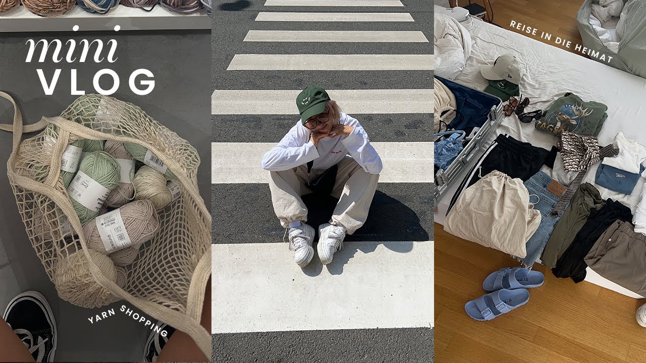 ein kleiner vlog aus berlin / koffer packen, aufräumen, daily stuff,...