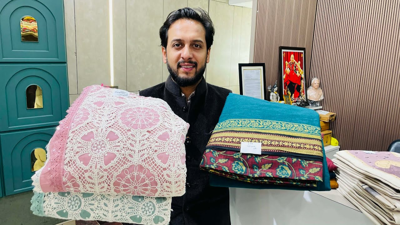 आज धमाका 🪷 क्रोशिया वर्क & महेश्वरी सूट | cotton suit | jaipuri suit | boutique suit | ganga suit 