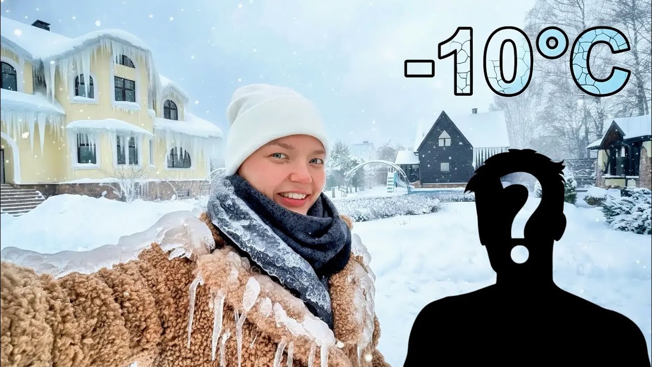 I Took My Indian Boyfriend to Russia: His First Snow | Vlog Part 1