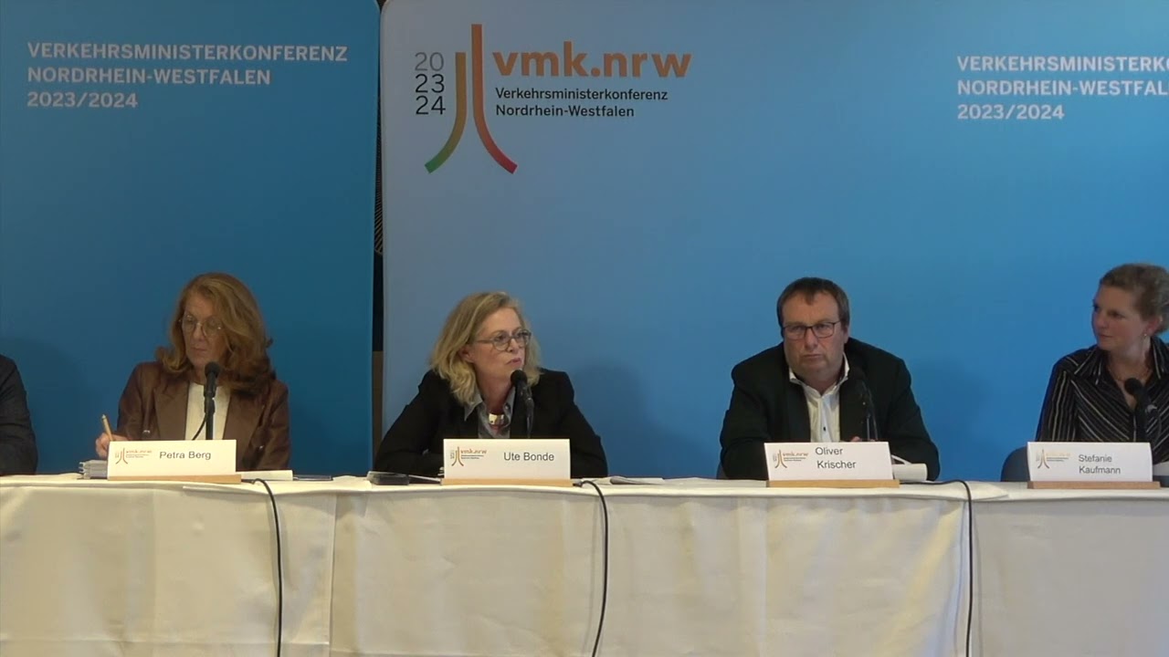 10.10.24 Ute Bonde Senatorin f&uuml;r Verkehr, Berlin Verkehrsminsterinnenkonferenz