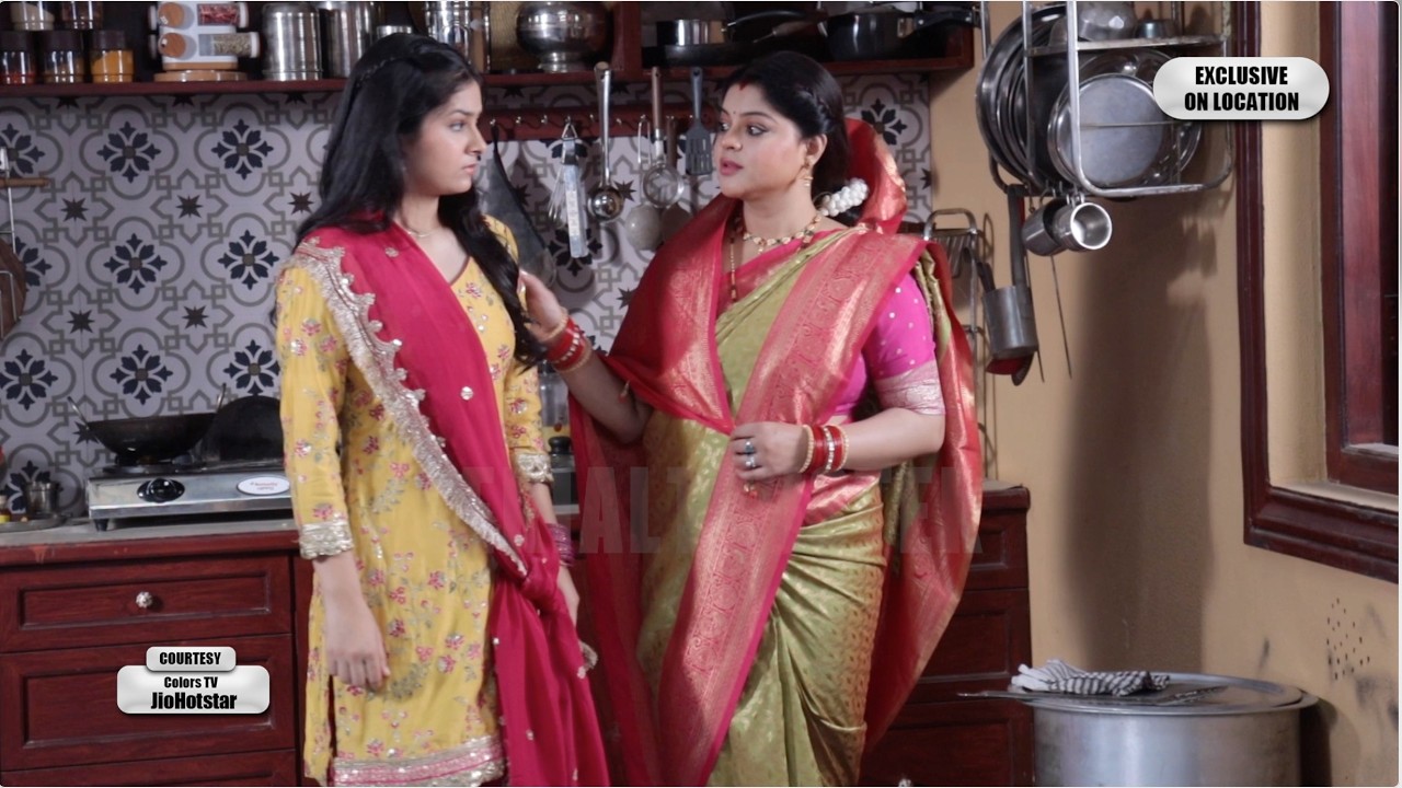 Mahadev and sons Today Episode Vidya Anger at Kamakshi, behind the scenes | On Location